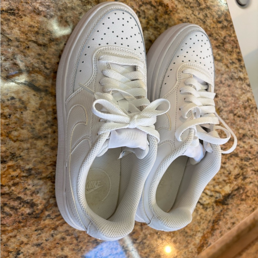 Nike court vision alta Women's White Sneakers - Picture 2 of 8